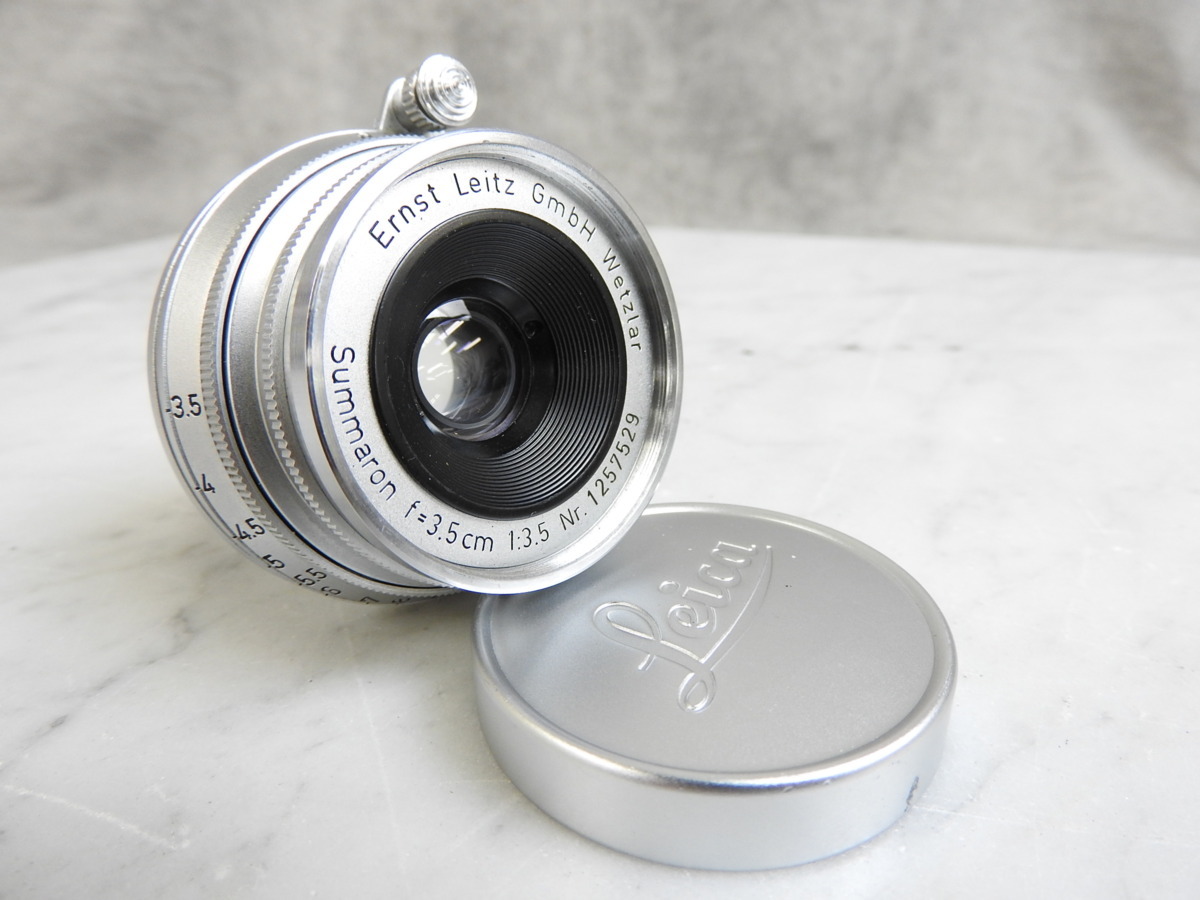 ☆Ernst Leitz GmbH Wetzlar Summaron 3.5cm F3.5 ☆現状品☆ Leitz