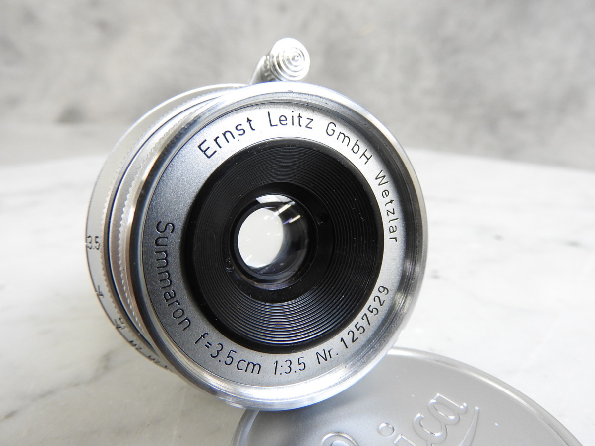☆Ernst Leitz GmbH Wetzlar Summaron 3.5cm F3.5 ☆現状品☆ Leitz