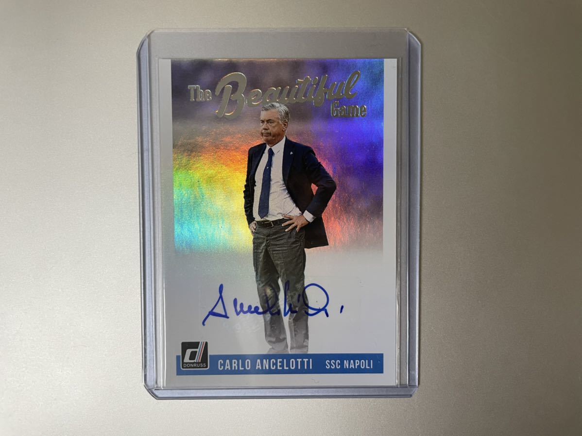 Panini Ancelotti アンチェロッティ Real Madrid レアルマドリード 