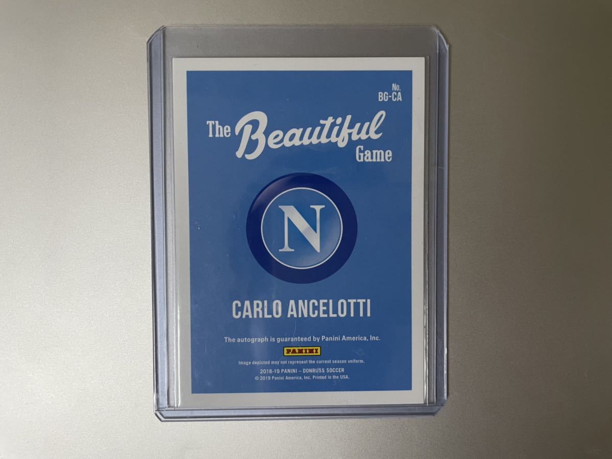 Panini Ancelotti アンチェロッティ Real Madrid レアルマドリード 