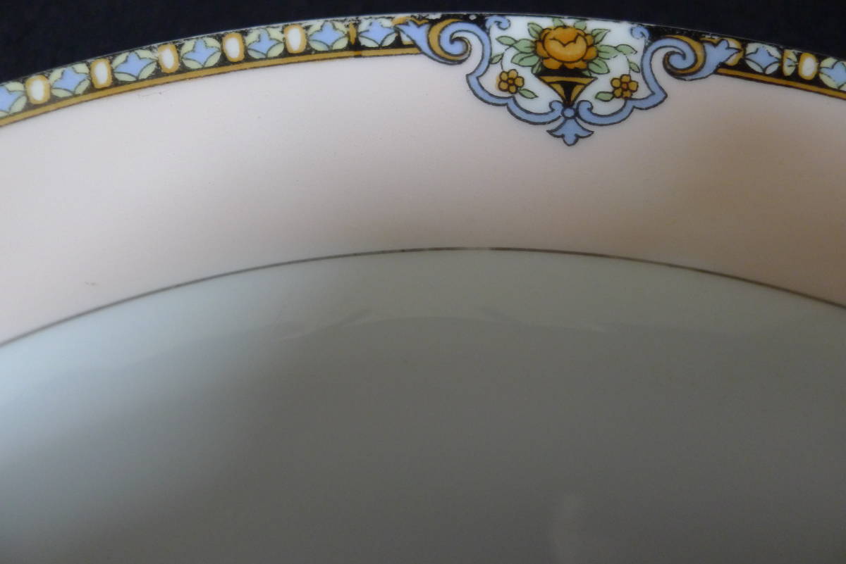 aa234○戦前 オールドノリタケ Noritake RC ヤジロベー印 日本陶器会社