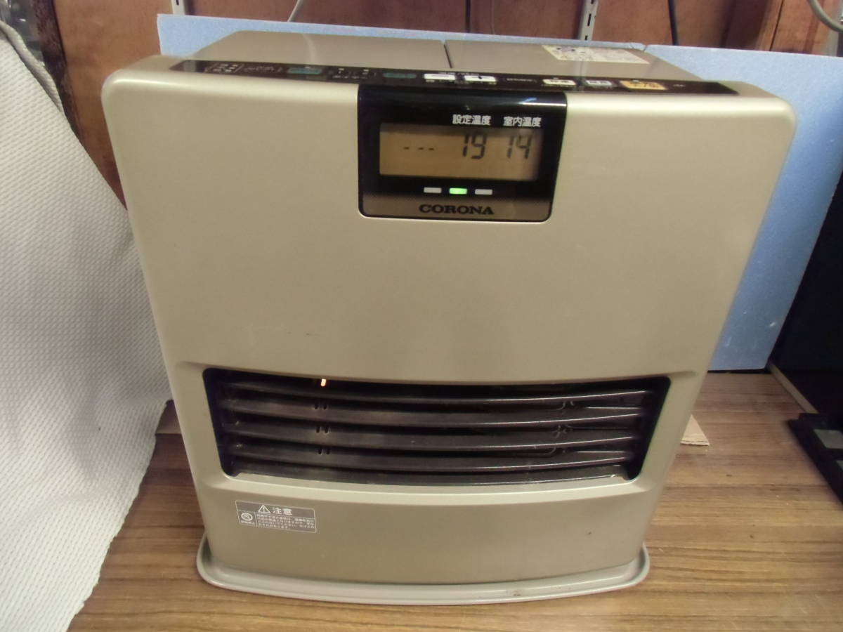 石油ファンヒーター CORONA コロナ 動作確認済 赤 10畳 FH-VX3616BY fh