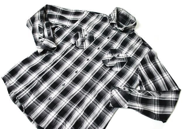品質保証，低価 Lサイズ BURBERRY BLACK LABEL バーバリーブラックレーベル 刺繍入り チェックシャツ 襟ワイヤー(トップス)｜売買されたオークション情報、yahooの商品情報をアーカイブ公開 - オークファン 男性用