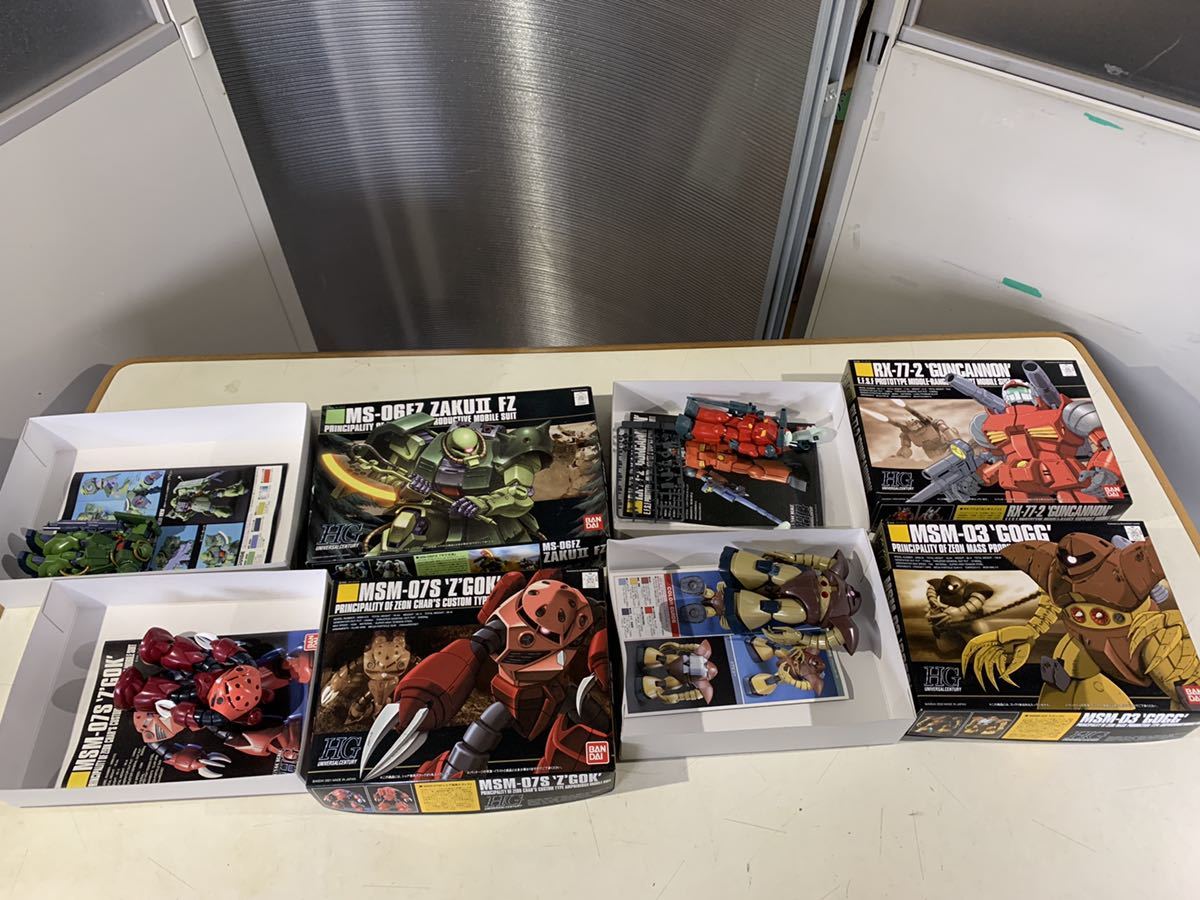  品 完成品 ガンプラ MS-06FZ ザクⅡ改 MSM-07S シャア専用ズゴック MSM-03 ゴック RX-77-2 ガンキャノン 説明文必読(完成品)｜売買されたオークション情報、yahooの商品情報をアーカイブ公開 - オーク 完成品