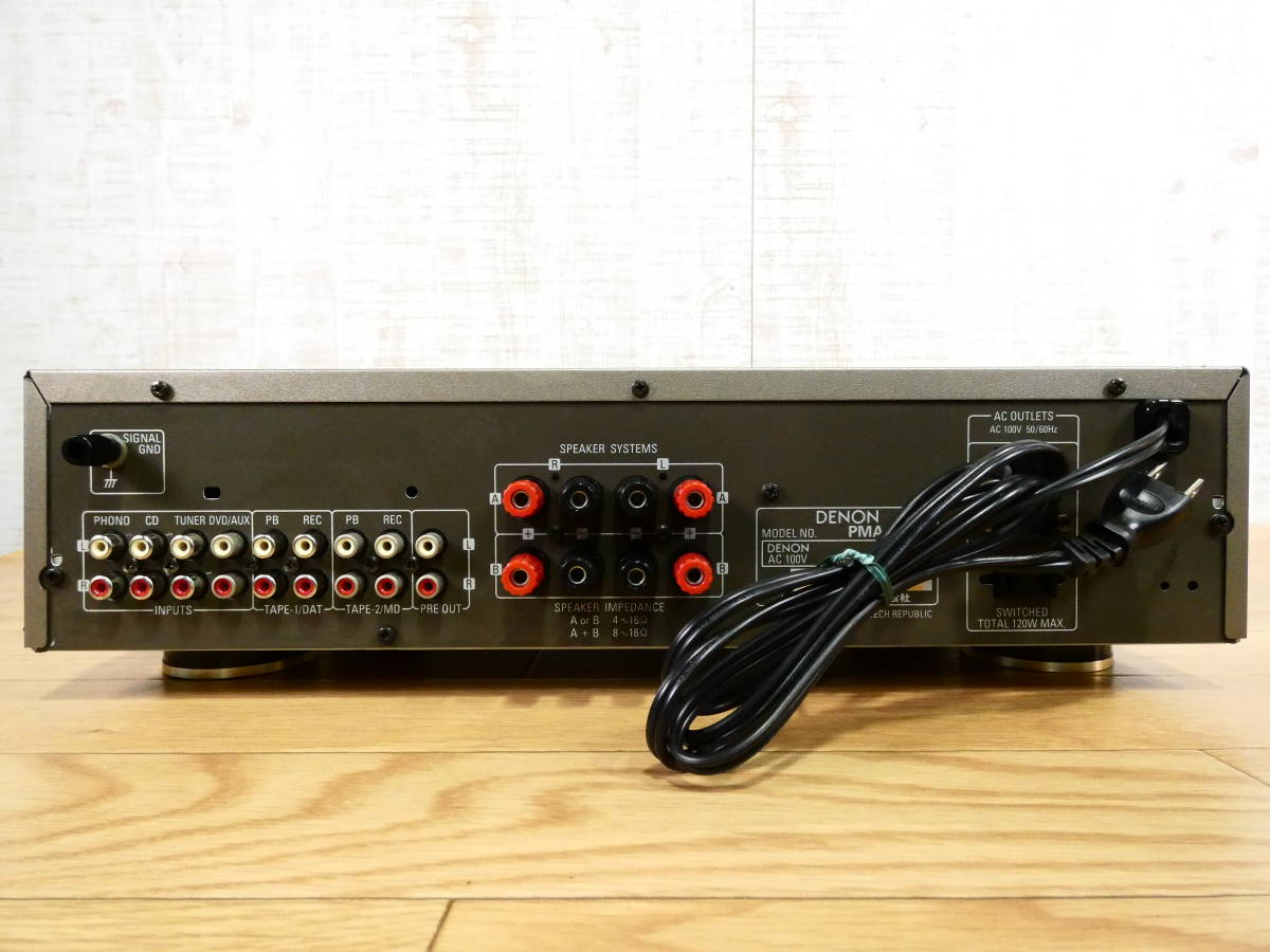 プリメインアンプ DENON デノン PMA-390IV PMA-390 オーディオ機器 PMA