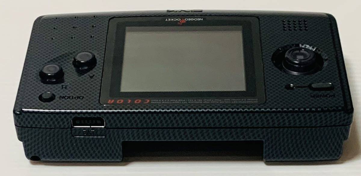希少SNK ネオジオポケット カーボンブラック NEOGEO POCKET SNK