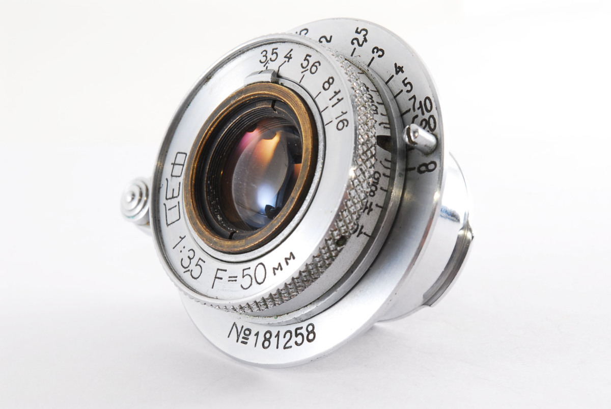 極美品】Leica Leitz Elmar 50mm f/3.5 レンズ Leitz Elmar 50mm F/3.5