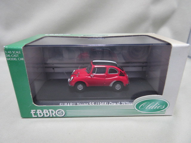 お買い得，人気 エブロ 1/43 スバル ヤングSS レッド(乗用車)｜売買されたオークション情報、yahooの商品情報をアーカイブ公開 - オークファン 乗用車