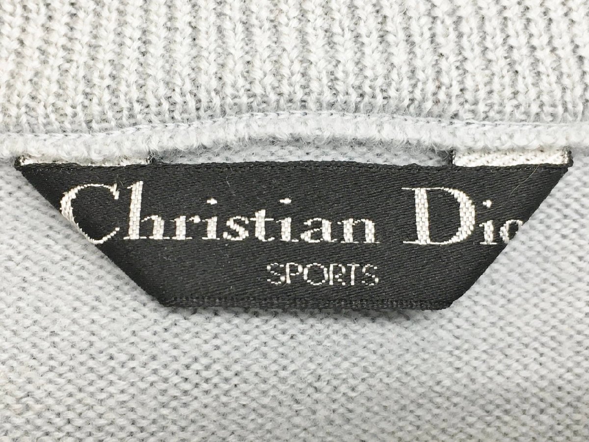 売れ済オンラインストア Dior クルーネックセーター L ウール ロゴ 