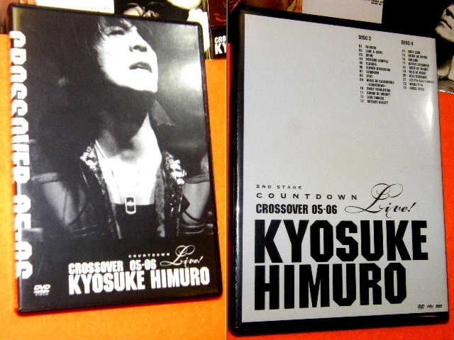o品名o 氷室京介 DVD 4枚組4DVDセット品 KYOSUKE HIMURO COUNTDOWN