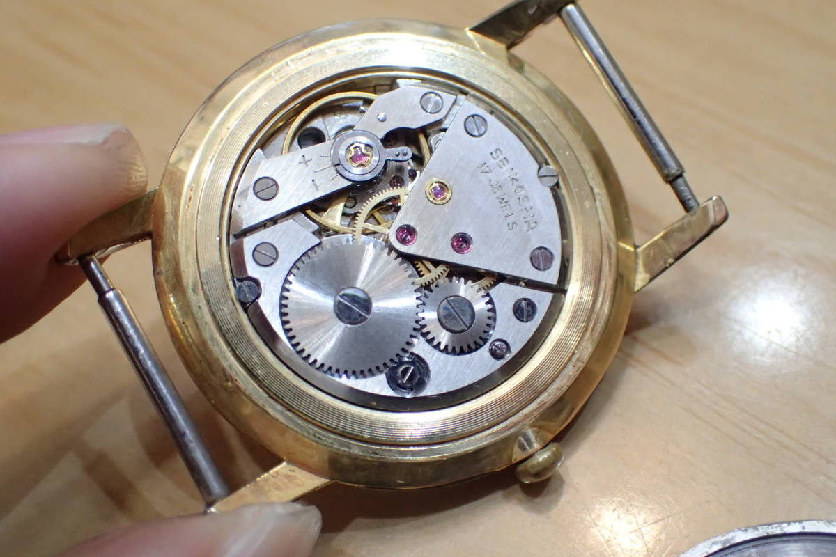 SEIKO/セイコー チャンピオン ◇ゴールド/J15009 手巻きアンティーク 