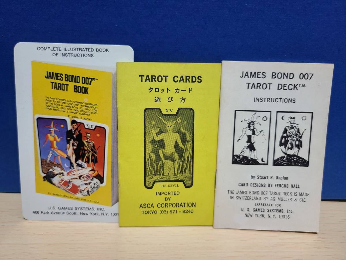 007 タロットカード JAMES DEATH タロット78枚+広告カード2枚 card