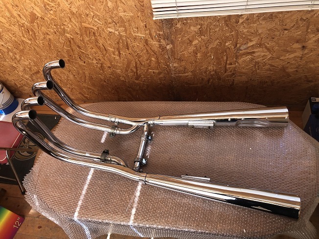 カワサキ Z400FX 純正マフラー 中古品 KHI KZ400E/J KZ500B KZ550B K 