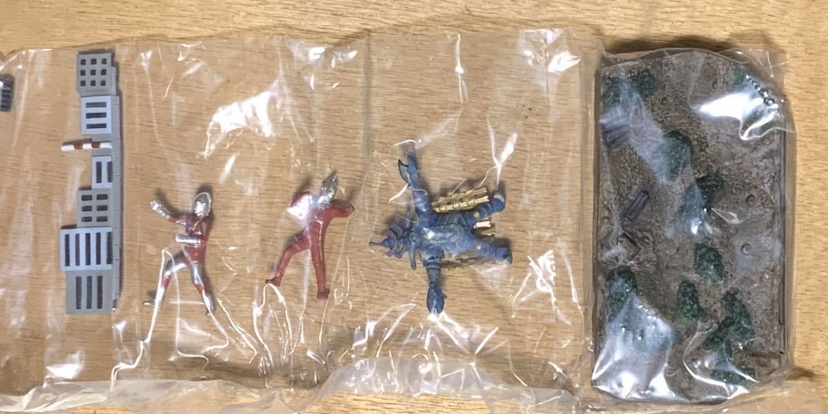 バンダイ 食玩 ウルトラ怪獣戯画ウルトラ兄弟激闘史Ⅳ 6種7個