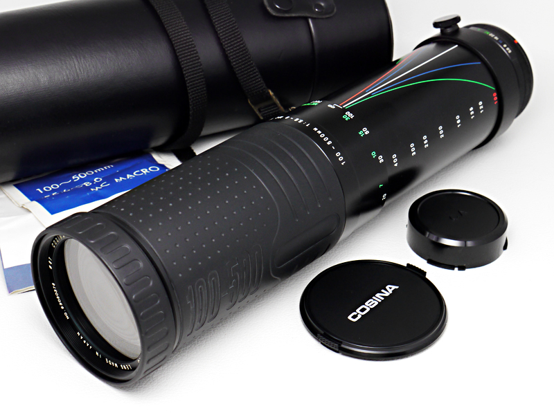 希少美☆COSINA コシナ 100-500mm F5.6-8 MC キヤノン用