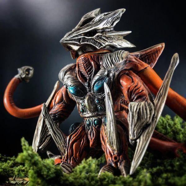 シカルナ工房 CUBE イリス ソフビ フィギュア ガメラ3 邪神 覚醒 平成