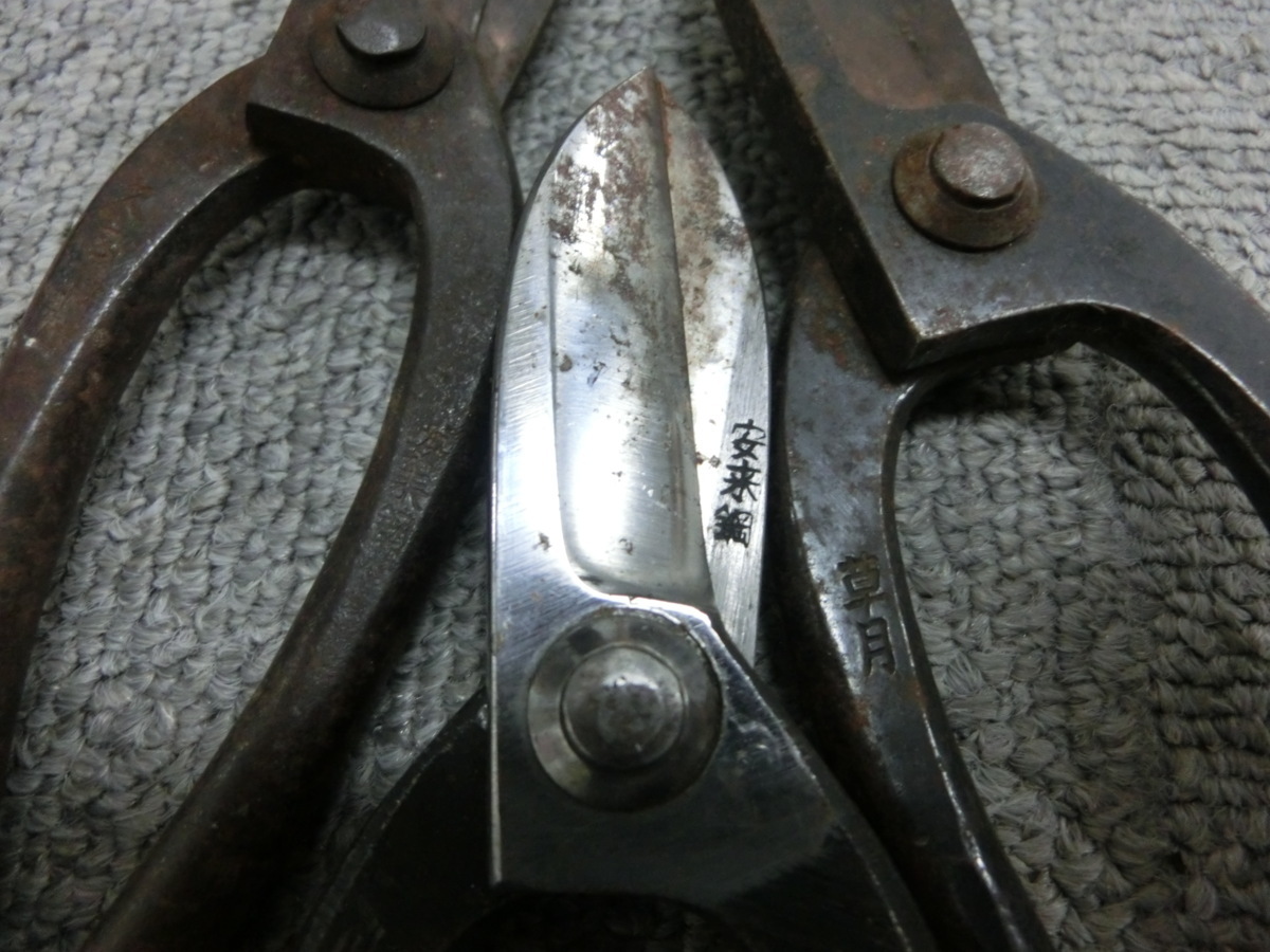 ★Ｄ－０３１★剪定鋏大量セット　植木 特選 盆栽 園芸 花摘 華道 摘果鋏 道具 工具 枝切 在銘 レトロ 41本まとめて【ジャンク品】