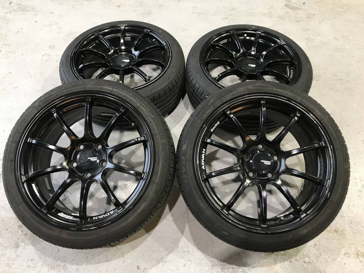 ヨコハマ ADVAN アドバンレーシング RS2F 17インチ 7.5J +48 5H112 205 