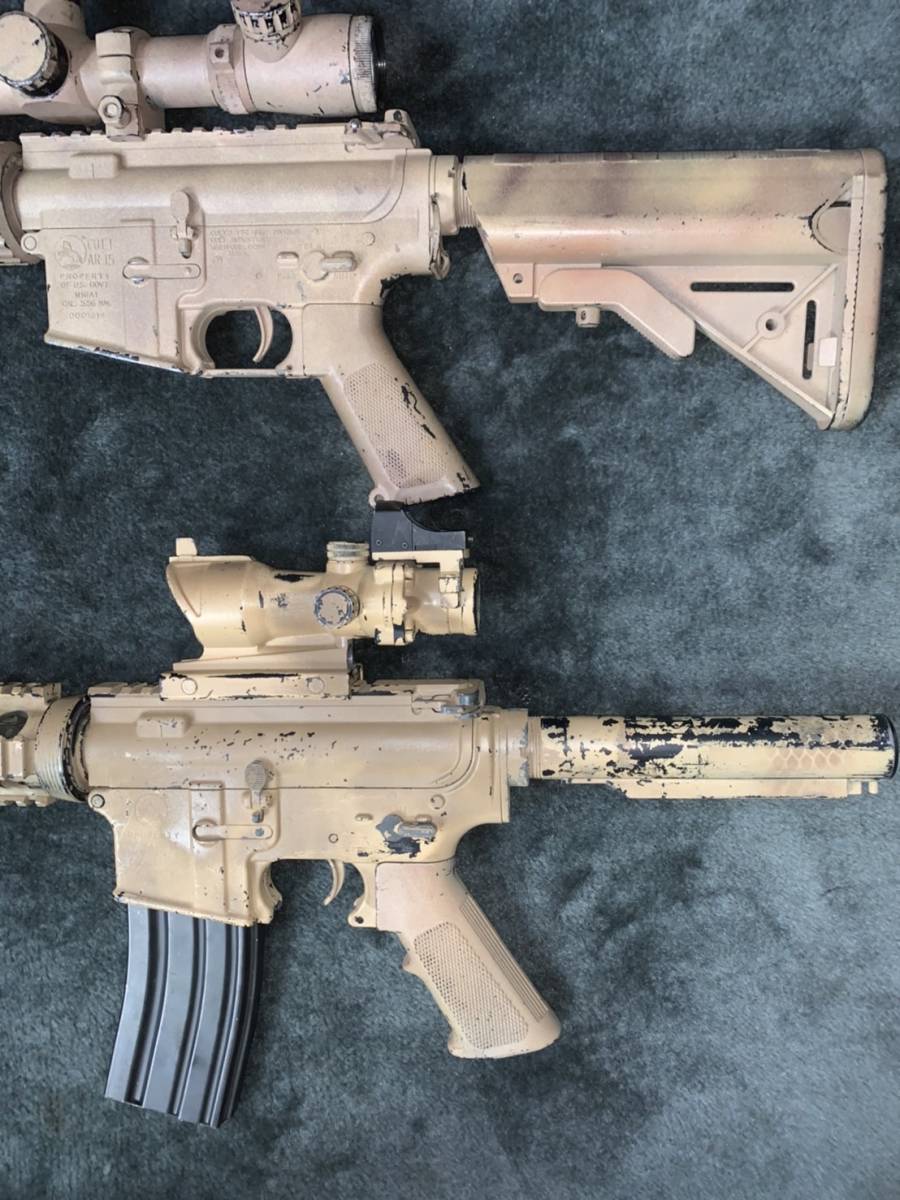 東京マルイ 次世代電動ガン SOPMOD M4 ジャンク CAW M203 東京マルイ