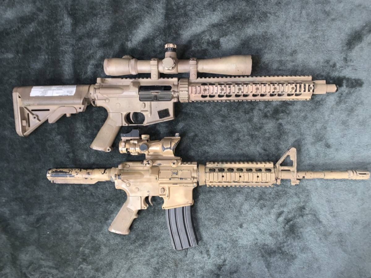 東京マルイ 次世代電動ガン SOPMOD M4 ジャンク CAW M203 東京マルイ