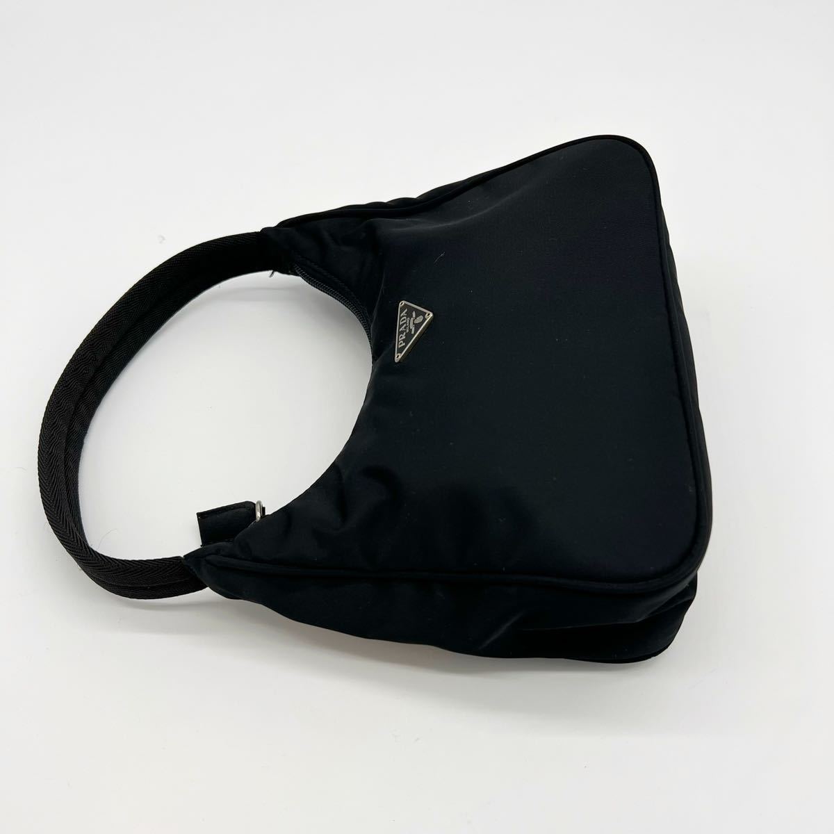 1円 【至高の逸品】 PRADA プラダ アクセサリーポーチ ミニバッグ 