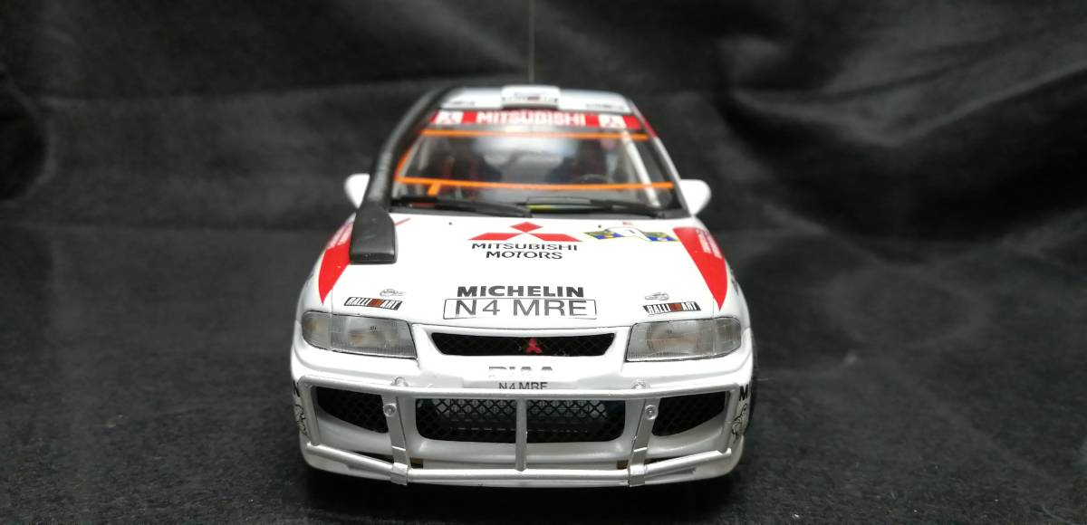 ハセガワ 1/24 完成品 三菱 ランサーエボリューションⅢ WRC ハセガワ製 ランサーエボリューションⅢ サファリウィナー 三菱