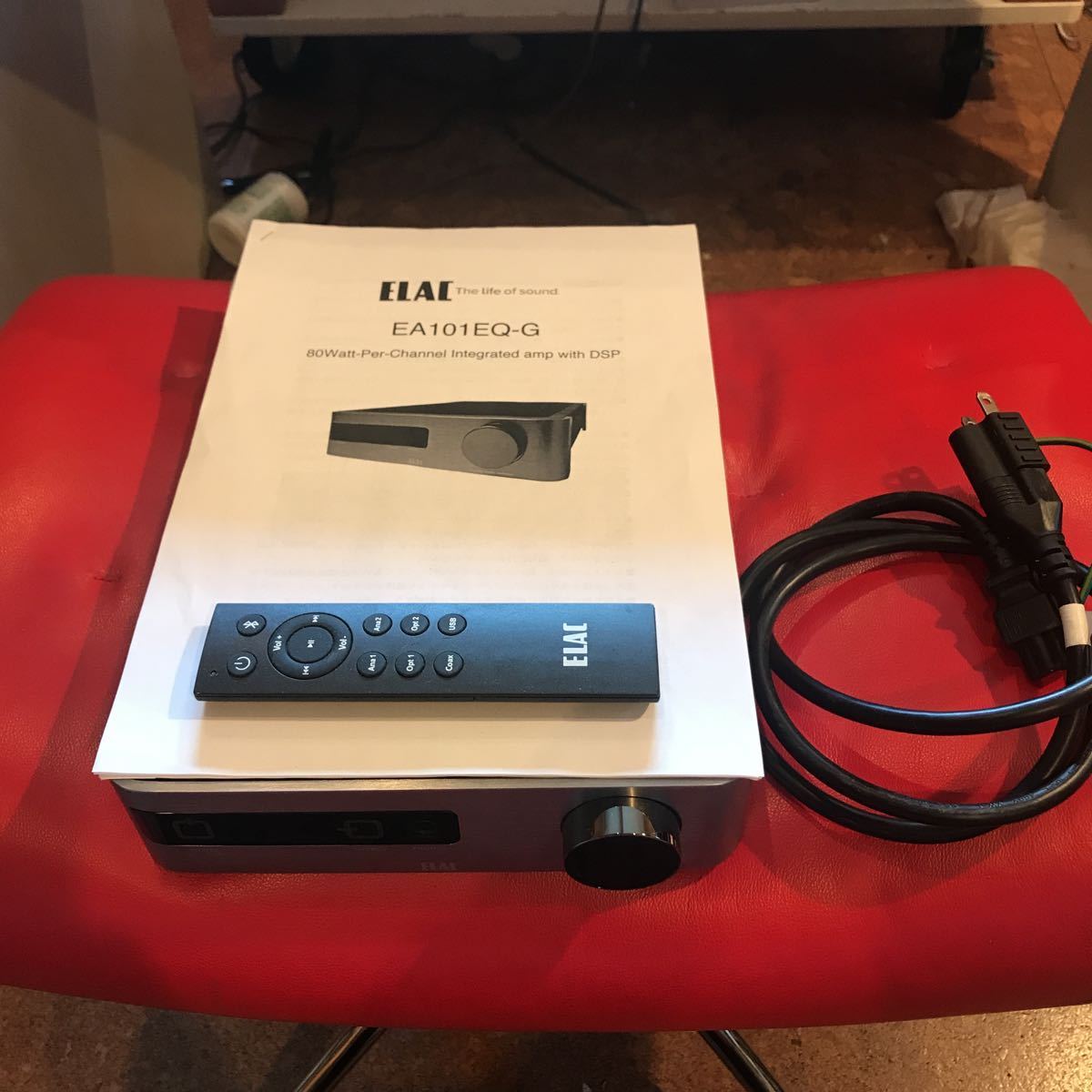 ELAC EA101EQ-G エラク プリメインアンプ EA101EQ-G DAC Elac 高級 