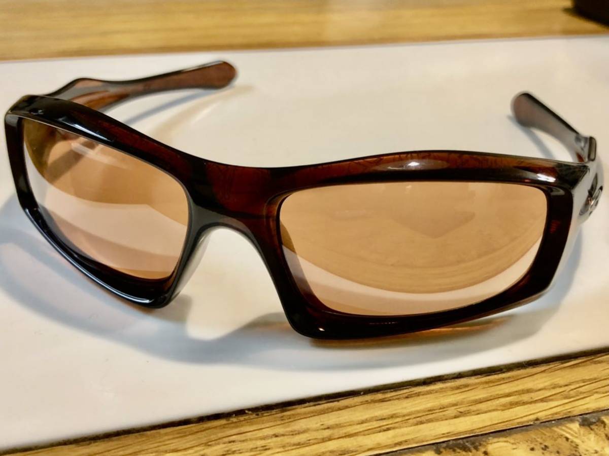 □オークリー OAKLEY MONSTER PUP Rust Text / VR28 Black Iridium 中古