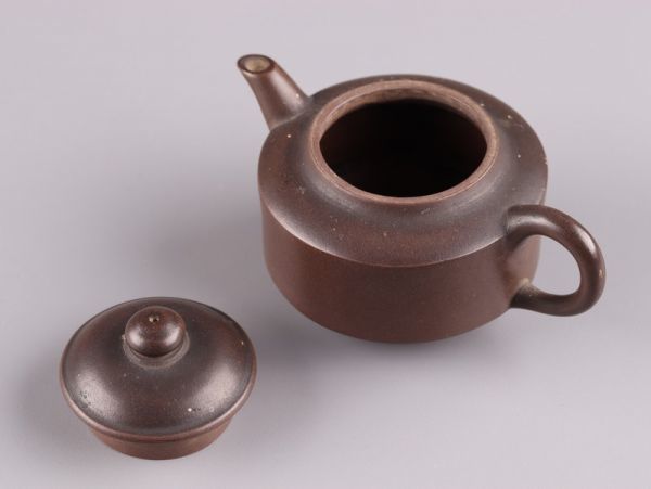 中国古玩 唐物 煎茶道具 朱泥 紫泥 紫砂壷 茶壷 急須 古