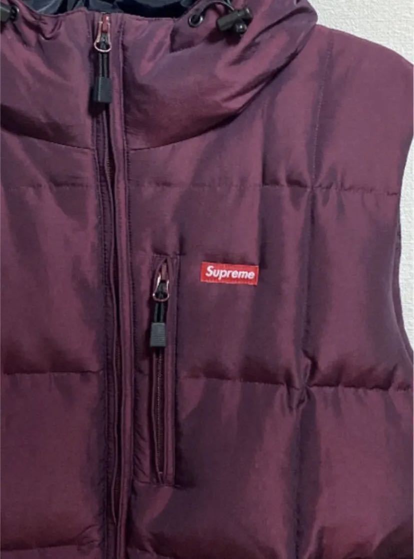 Supreme 14aw Iridescent Puffy Vest ダウンベスト North Box GORE-TEX