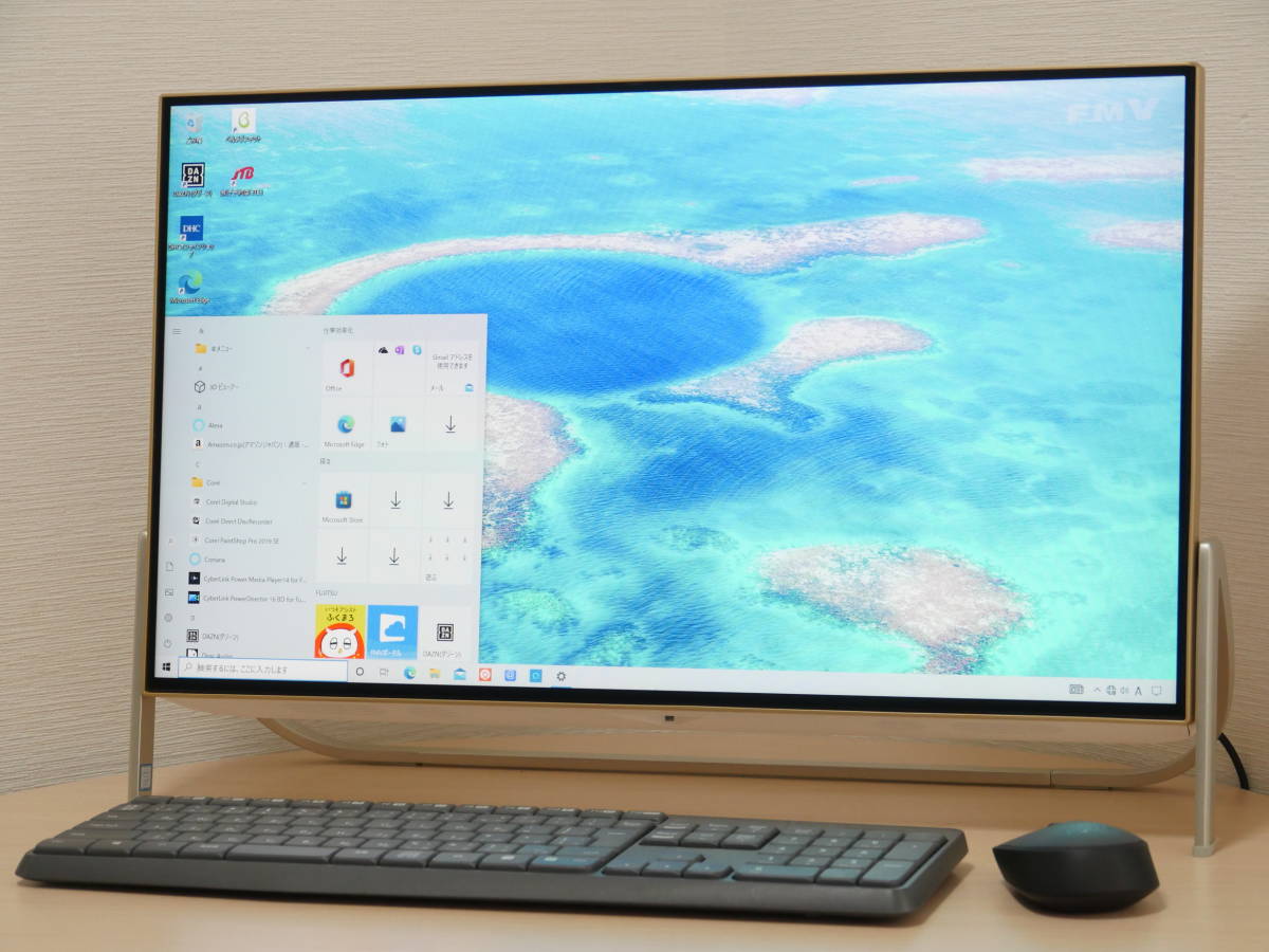 富士通 ESPRIMO FH77⁄D3 第9世代i7＆SSD搭載液晶一体PC FMVF77D3B 第9