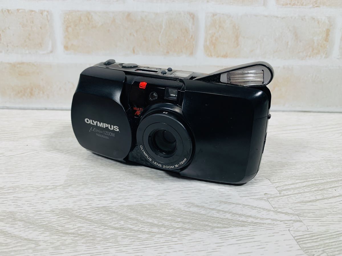 i*o様 デジタルカメラ　フラッシュなど　おまとめ売り16点 シャッターOK・フラッシュOK】OLYMPUS オリンパス μ[mju;] ZOOM