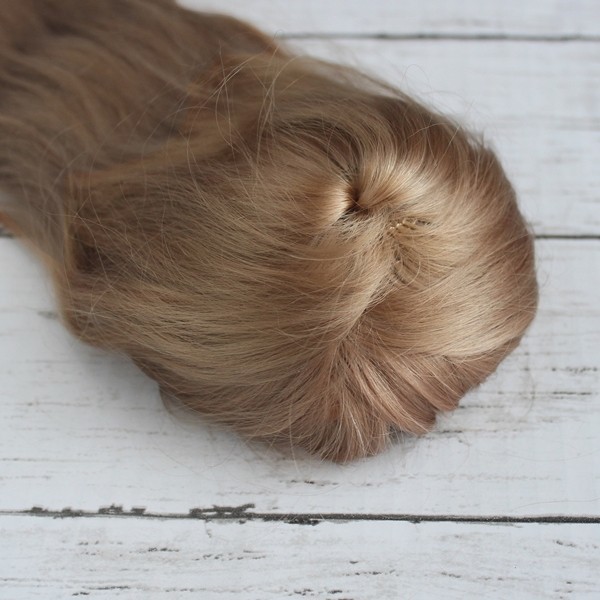 B.作家様 ネオブライス用 モヘア 頭皮 ヘアパーツ 茶褐色 ブライス