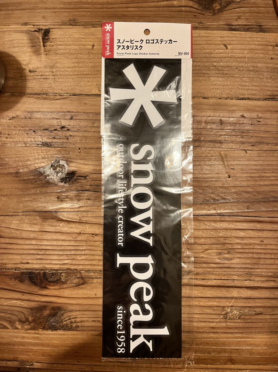 赤字超特価，本物保証 snowpeak スノーピーク ロゴステッカー NV-004(ステッカー)｜売買されたオークション情報、yahooの商品情報をアーカイブ公開 - オークファン ステッカー