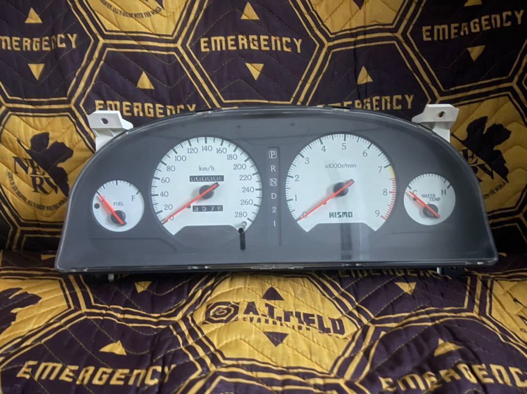 ニスモ NISMO 280キロ ホワイトメーター Y33 グロリア  