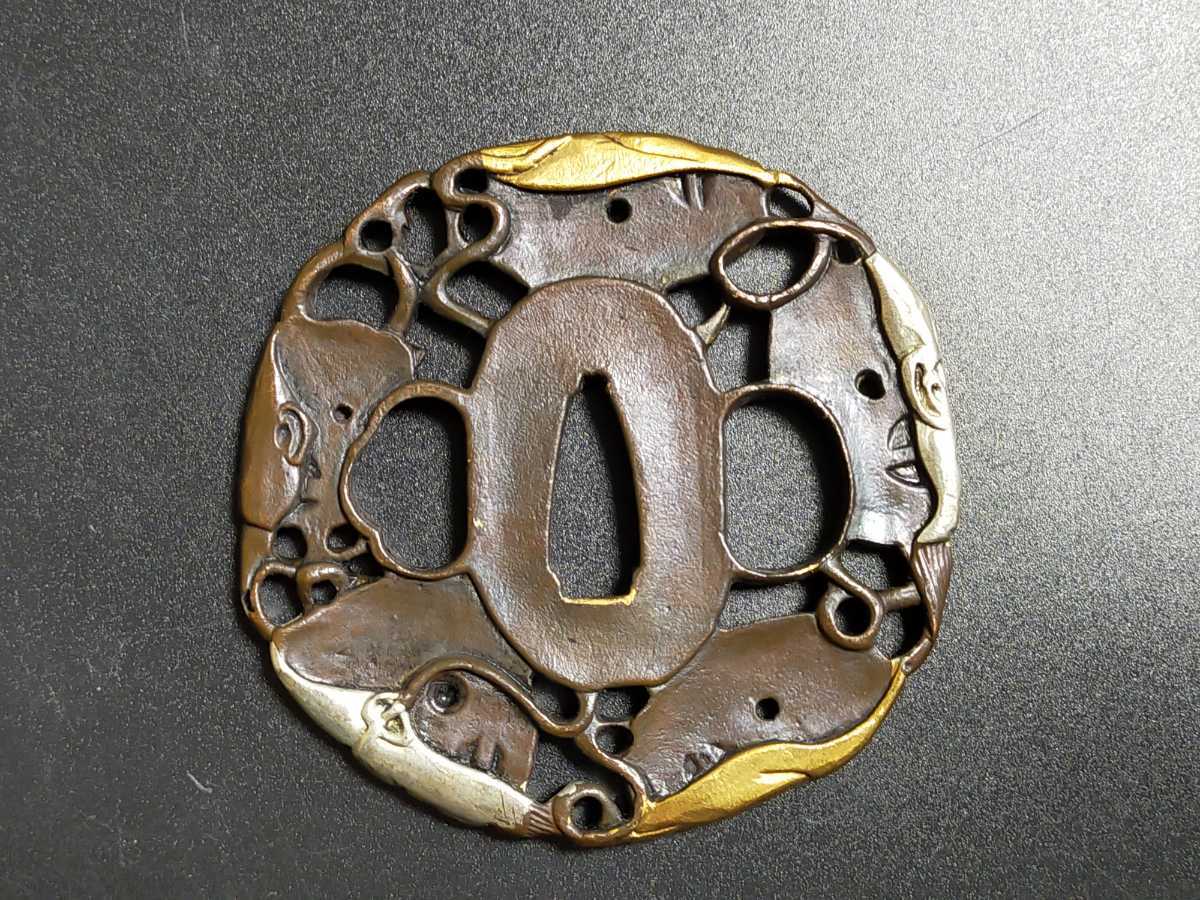 鍔 刀装具 金工 日本刀装具 刀鍔 つば 細工 上品な拵えに最適！
