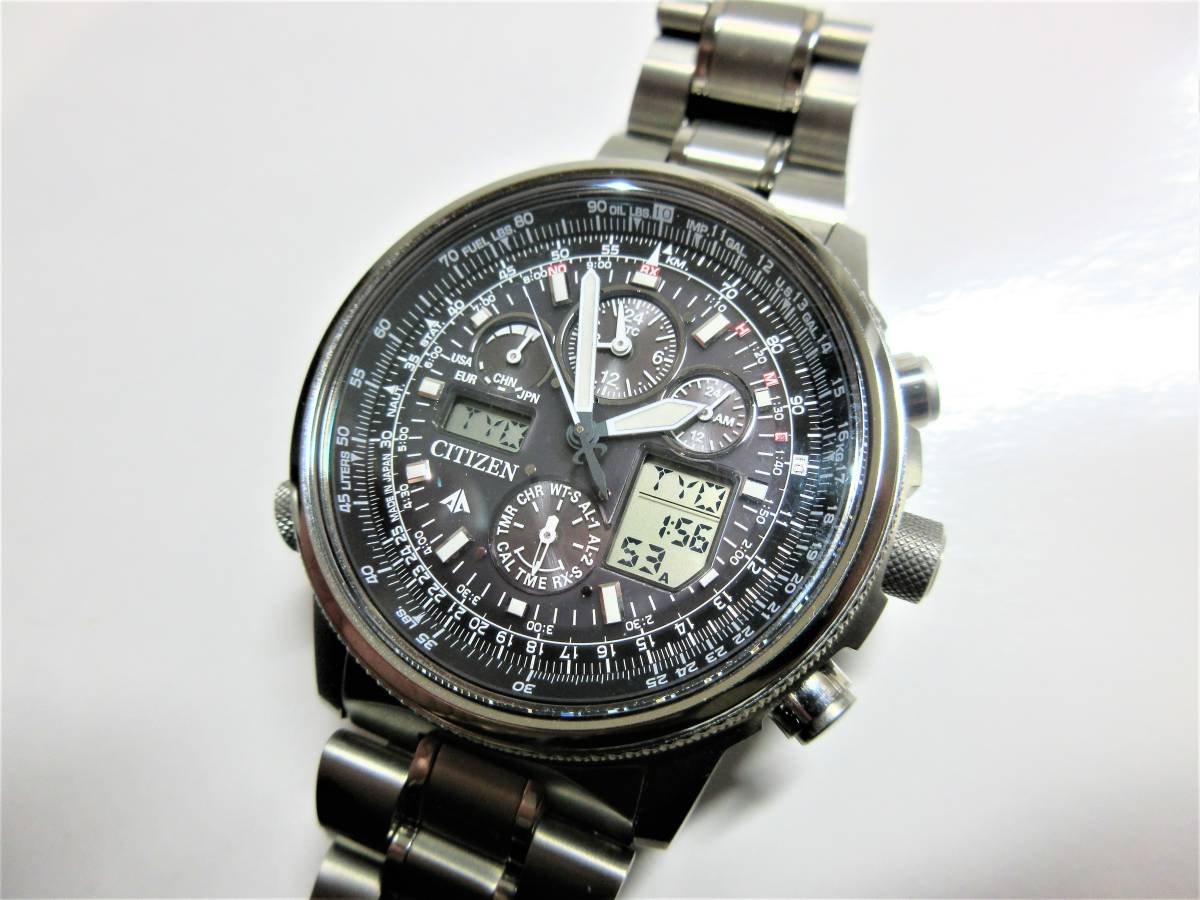 売切 美品 シチズン プロマスター SKY 電波 PMV65-2271 (18 シチズン 
