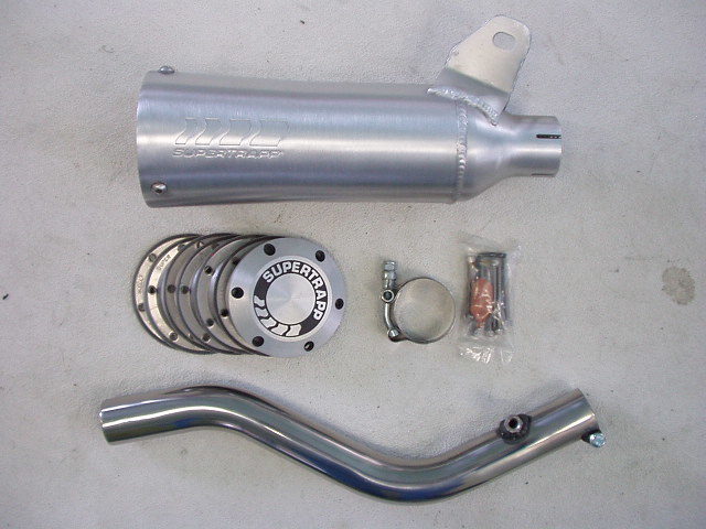 希少スーパートラップ スリップオン 4インチ マグナ250用 マフラー