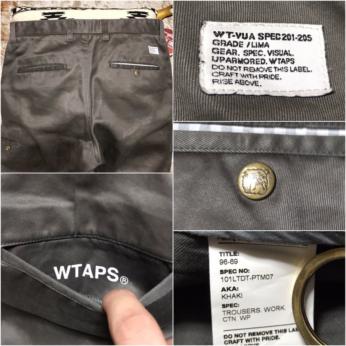 WTAPS ☆》ワークワイドチノパンツ ［希少／完売モデル］《 》ワーク 