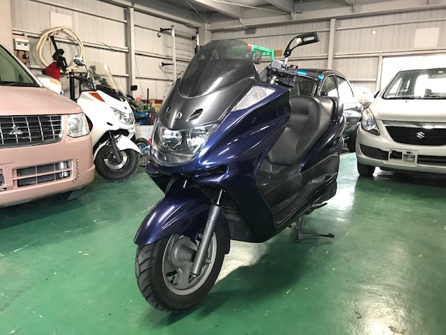 低価，新作登場 京都0128R1 ヤマハ マジェスティ250 YAMAHA MAJESTY250 SG03J 250cc ビックスクーター 社外バレンミラー 社外グリップ 売切(126cc-250cc)｜売買されたオークション情報、yahooの商品情報をアーカイブ公開 - 126cc-250cc