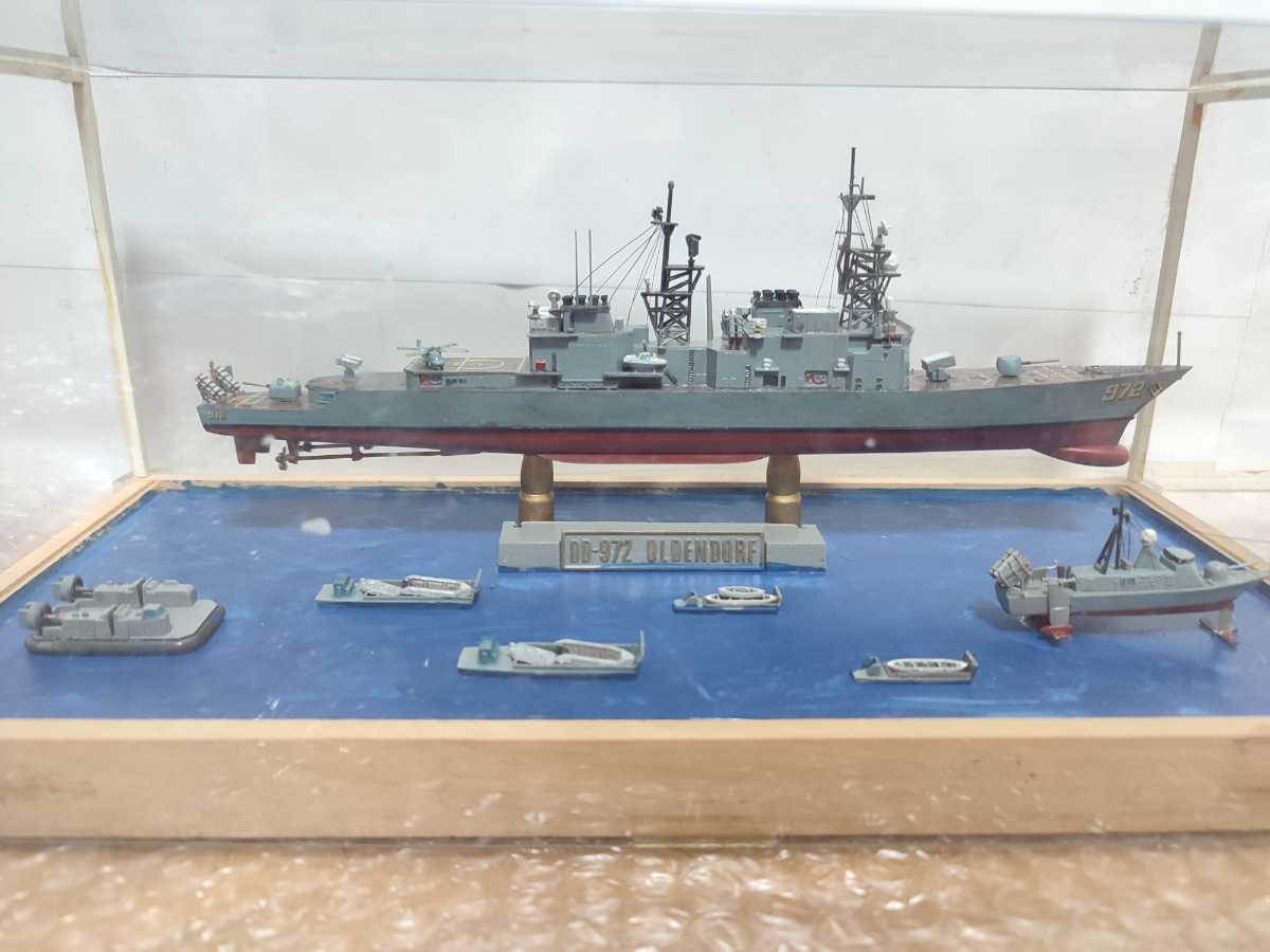 USS Oldendorf 972) (DD DD-972 Navy OLDENDORF Framed Ship Photo 1&frasl;700 com: 金属製艦船キット 海上自衛隊南極観測船 フォーサイト／シールズモデル 公式通販