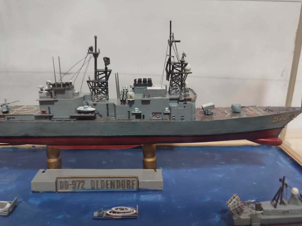 USS Oldendorf 972) (DD DD-972 Navy OLDENDORF Framed Ship Photo 1&frasl;700 com: 金属製艦船キット 海上自衛隊南極観測船 フォーサイト／シールズモデル 公式通販