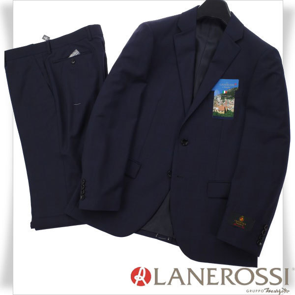 最新作，新作 1円 定価8万 イタリア生地 LANEROSSI ラネロッシ マルゾット ウール毛100% チェック二つ釦スーツ 94A6 総裏 ノータック 9261(Lサイズ)｜売買されたオークション情報、yahooの商品情報をアーカイブ公 Lサイズ