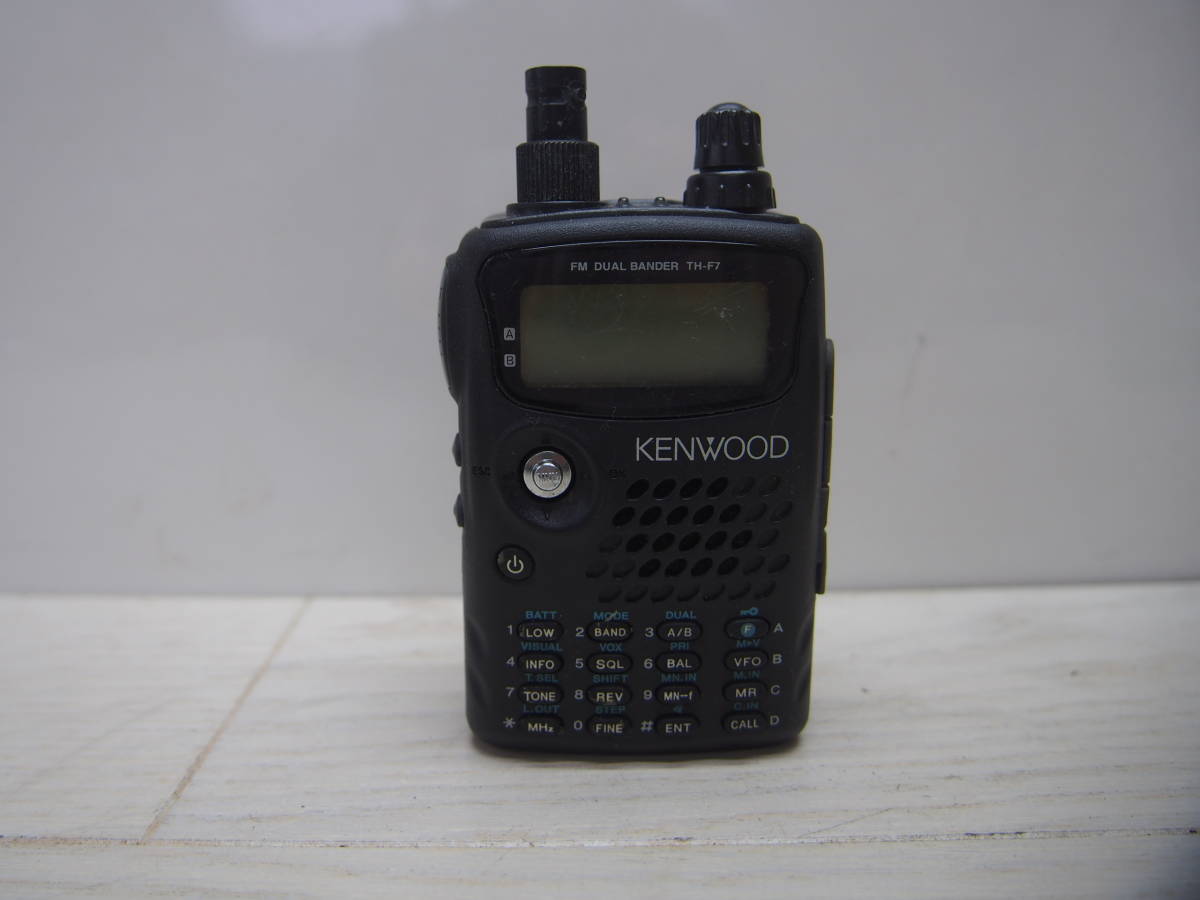 ☆KENWOOD ケンウッド TH-F7 FMデュアルバンド トランシーバー