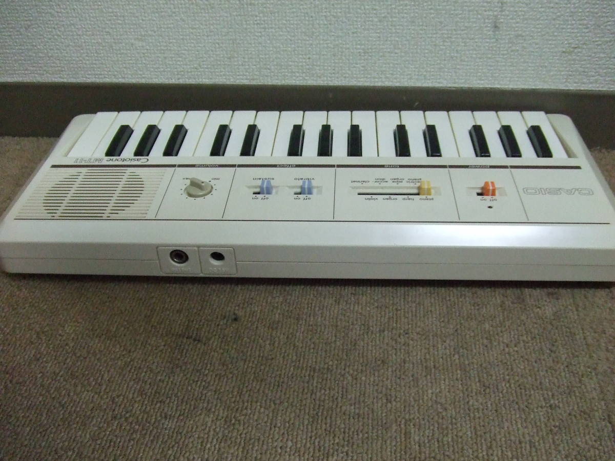 F1)CASIOTONE MT-11 カシオトーン ミニキーボード キーボード