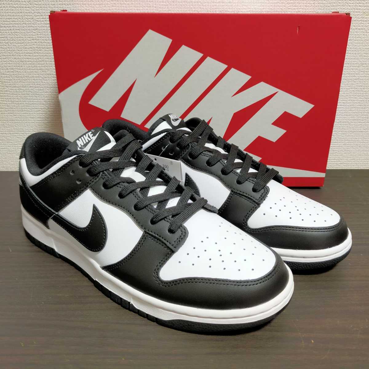 NIKE DUNK LOW RETRO WHITE/BLACK US9 27cm ナイキ ダンク NIKE DUNK LOW RETRO WHITE/BLACK US9 27cm ナイキ ダンク