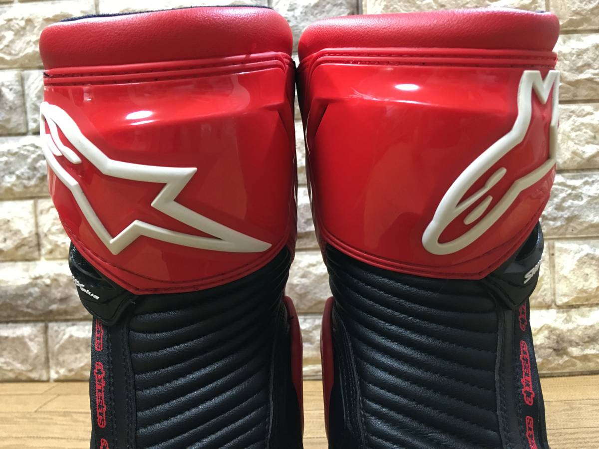 alpinestars SMX PLUS v2 レーシングレザーブーツ 表記EU42/JP26.5 