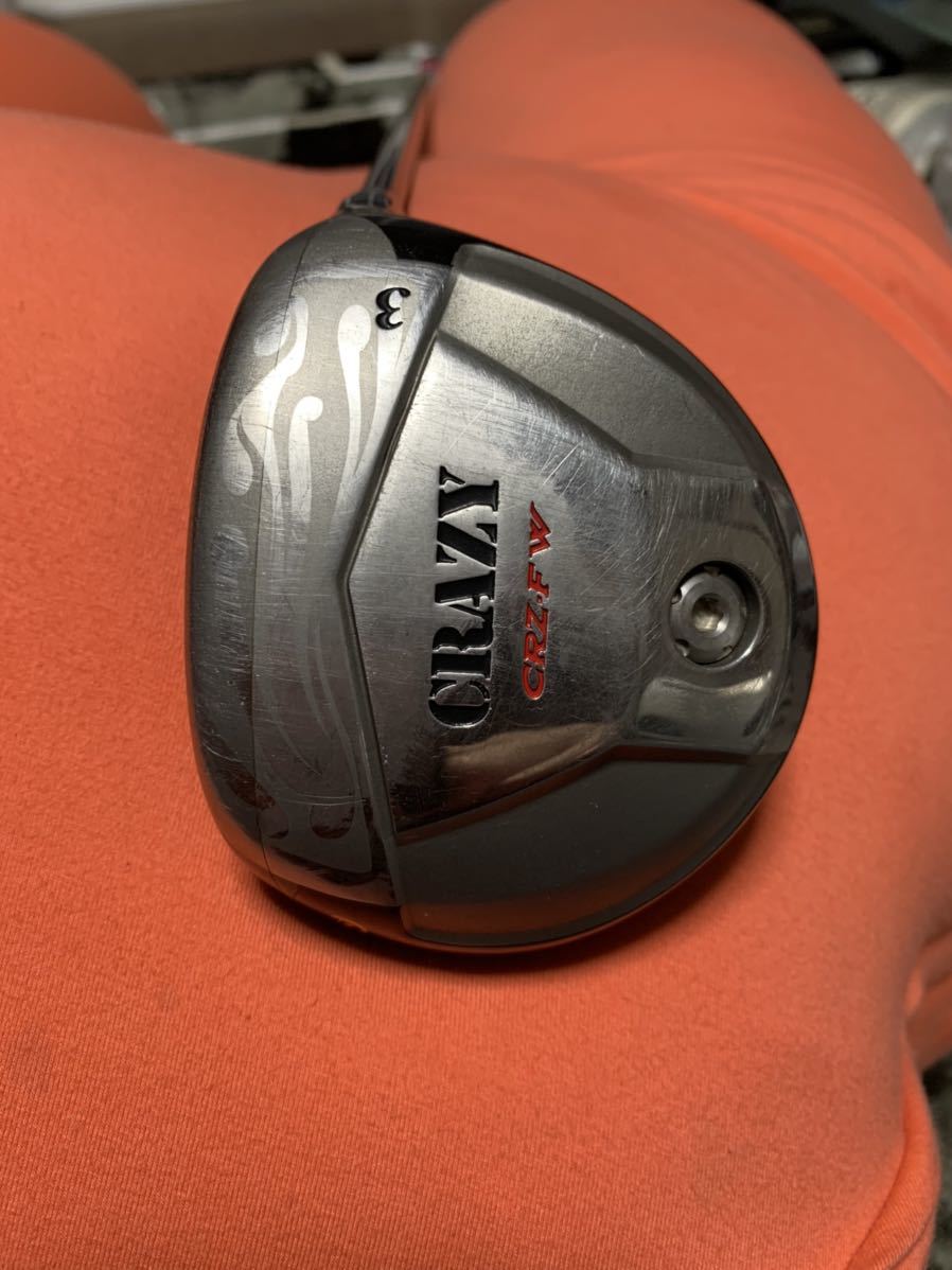 クレイジー CRZ-FWフェアウェイ 3w 通常使用中古です