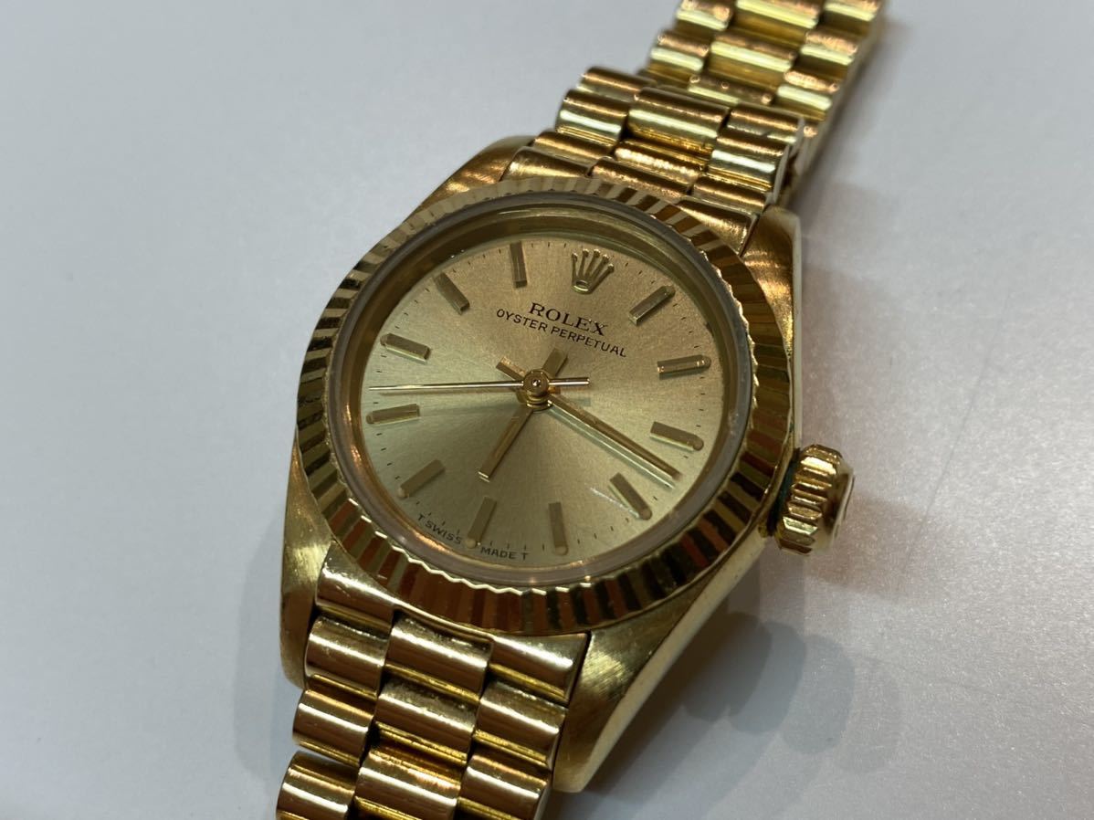 最終販売です 正規品Rolex ロレックス オイスターパーペチュアル 67198