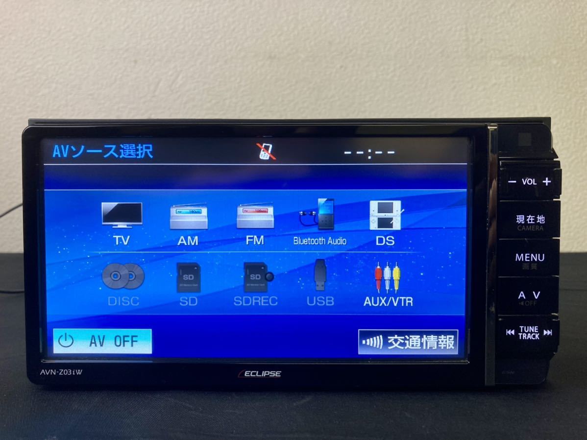 ECLIPSE AVN-Z03i Bluetooth DVD SD フルセグ ECLIPSE AVN-Z03i Bluetooth DVD SD フルセグ